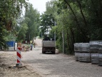 droga gminna 540131K w miejscowości Stadniki i Kędzierzynka w trakcie przebudowy